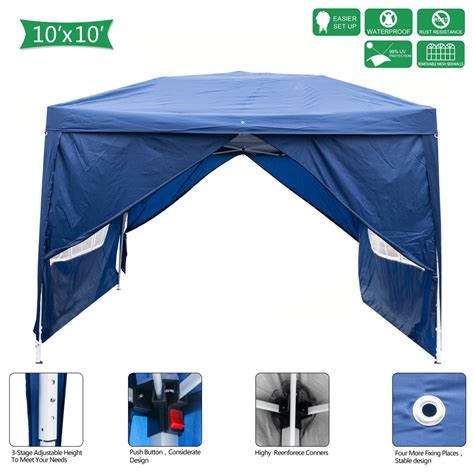 Each connection point has a thumb button to reinforce the. . Costco 10x20 canopy tent with sidewalls instructions